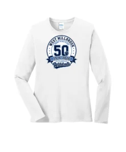 WMMS 50 Year Logo Ladies Long Sleeves