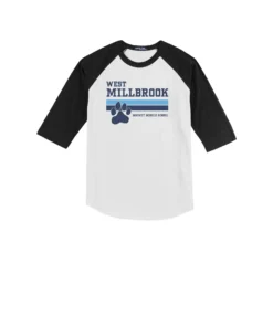 WMMS Stripes Youth Baseball Tee
