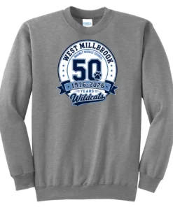 WMMS 50 Year Logo Adult Sweatshirt