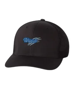 WMMS Scratch Embroidery Adult Fitted Hat