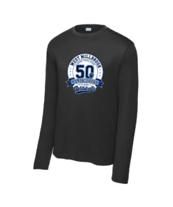 WMMS 50 Year Logo Tall Long Sleeves