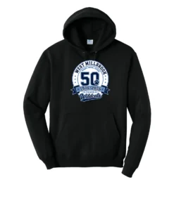 WMMS 50 Year Logo Tall Hoodie