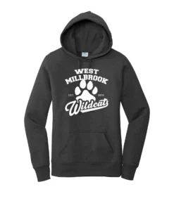 West Millbrook Middle EST Logo Ladies Hoodie