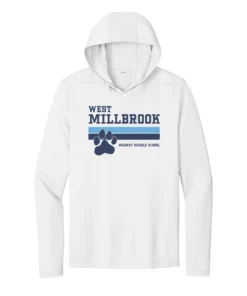 WMMS Stripes Adult Long Sleeve Hooded Tee