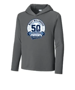 WMMS 50 Year Logo Youth Long Sleeve Hooded Tee