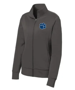 WMMS Paw Embroidery Ladies Full Zip Hoodie