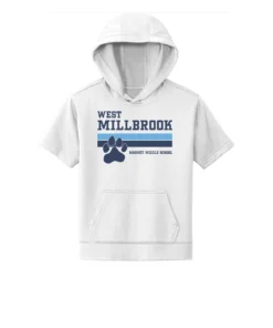 WMMS Stripes Youth Short Sleeve Hoodie