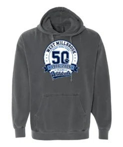 WMMS 50 Year Logo Adult Hoodie