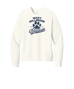 West Millbrook Middle EST Logo Ladies Sweatshirt