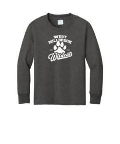 West Millbrook Middle EST Logo Youth Long Sleeves