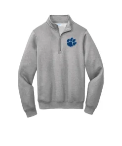 WMMS Paw Embroidery Adult Quarter Zip