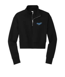 WMMS Scratch Embroidery Ladies Quarter Zip