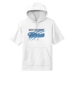 WMMS Wildcat Scratch Adult Short Sleeve Hoodie