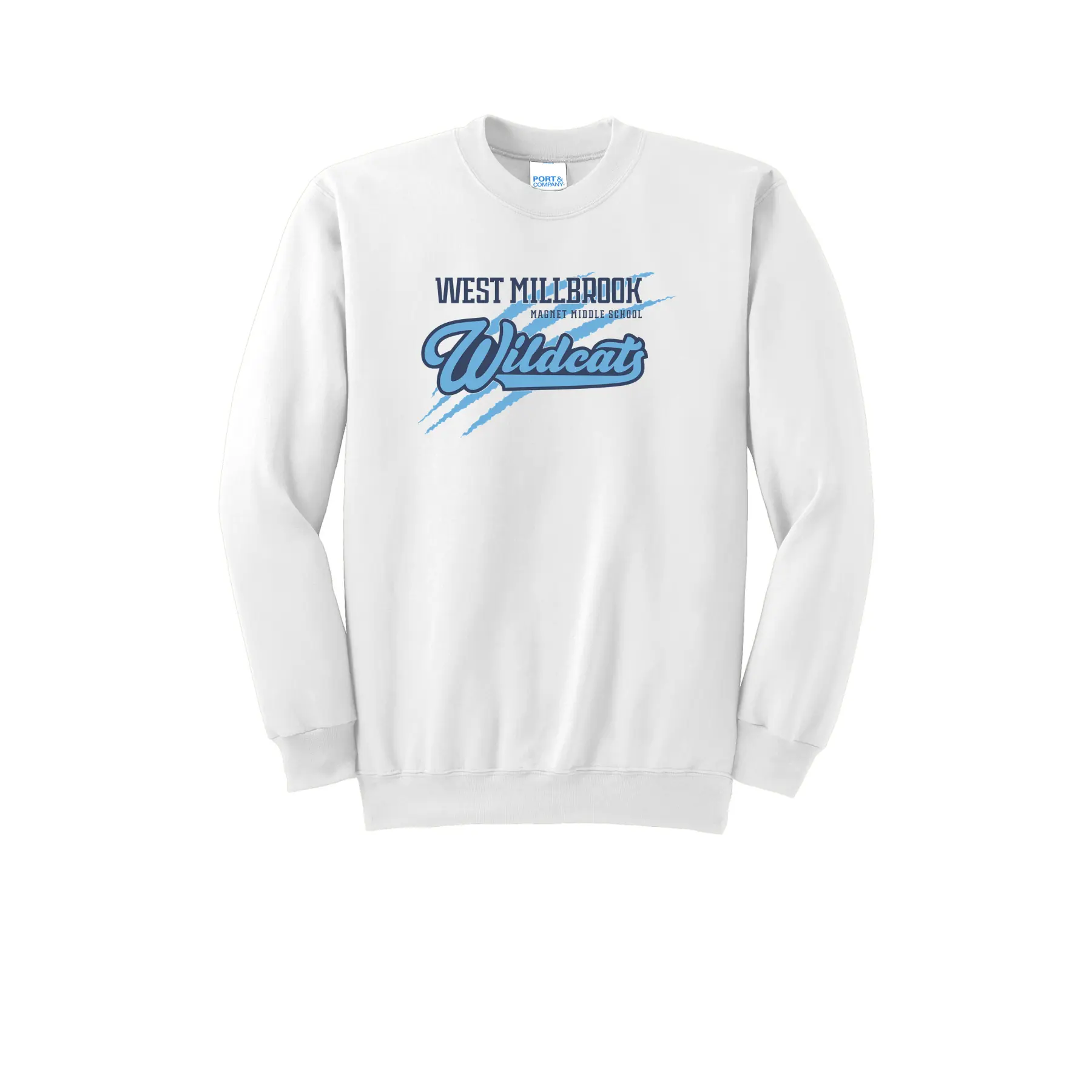 WMMS Wildcat Scratch Tall Sweatshirt - Image 1