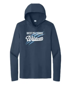 WMMS Wildcat Scratch Adult Long Sleeve Hooded Tee