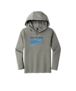 WMMS Wildcat Scratch Youth Long Sleeve Hooded Tee