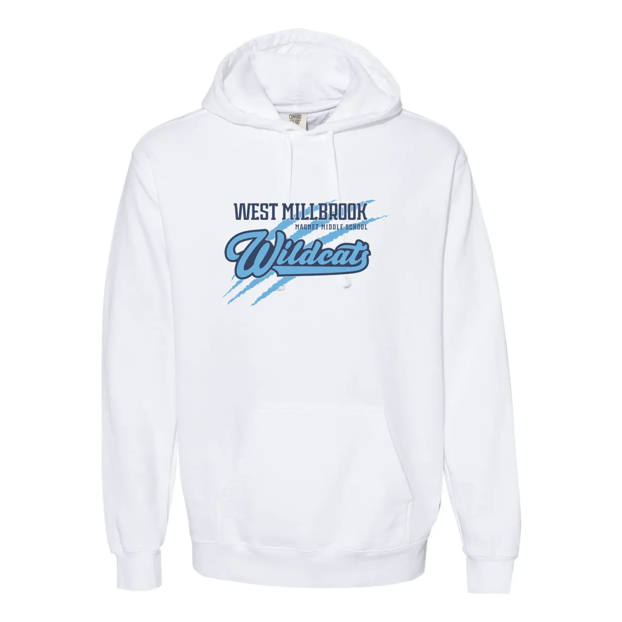 WMMS Wildcat Scratch Adult Hoodie - Image 1