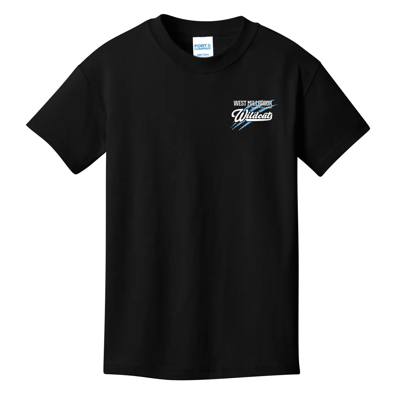 WMMS Wildcat Scratch Youth T-Shirt - Image 1