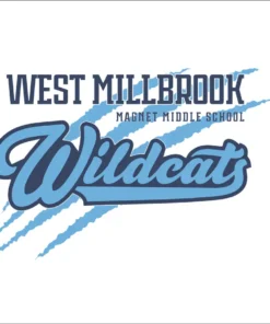 WMMS Wildcat Scratch Decal and Magnet