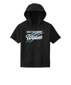 WMMS Wildcat Scratch Youth Short Sleeve Hoodie